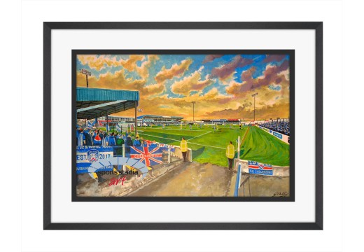 The Showgrounds Stadium Fine Art Print - Coleraine FC The Showgrounds Stadium Fine Art Print - Coleraine FC